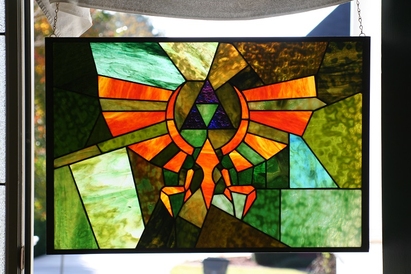 Illustration for article titled Majora's Mask-Themed Stained Glass